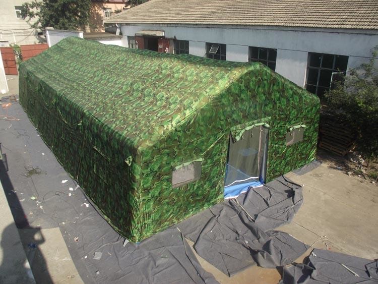 Inflatable tent relief tent military tent