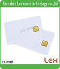 ISO7816 Blank Printable RFID White Smart Card Fudan 4442 Plastic Contact Card compatible SLE5542 chip Card