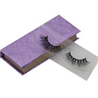 custom glitter paper eyelash window box High quality glitter paper lash gift box