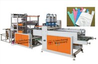 Model LC-BS 800x4 cold cutting bag machine with auto T-shirt puncher