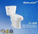 Popular Ceramic Material Two-Piece Toilets (CL-008)
