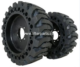 China Skid steer solid tyre for aerial work platform and skid steer loader 10-16.5 supplier