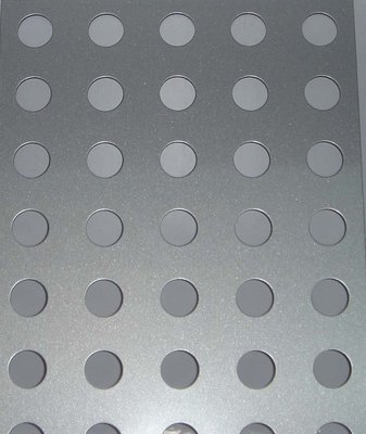 High precision 304 stainless steel punched metal sheet