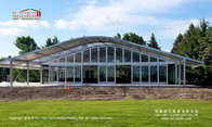 Arch Curve Wedding Tent with Transparent Roof Cover