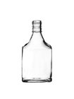 Wholesale 140ml Clear Screw Finish Glass Whisky XO Wine Bottle with Cap