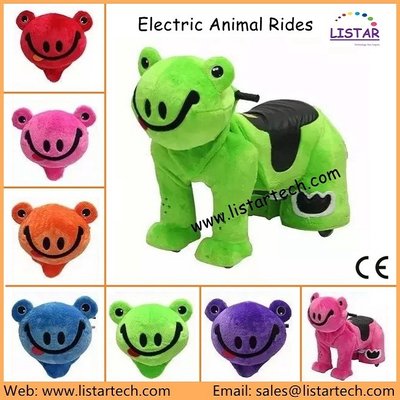 China Animal Rides in Mall battery operated ride animals stuffed animals plush wheel supplier