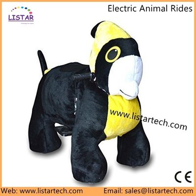 China stuffed animals with battery coin operated animal ride min happy car supplier