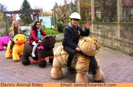 China Outdoor Amusement Rides animal rider animation guangzhou coin operated electric toy car supplier