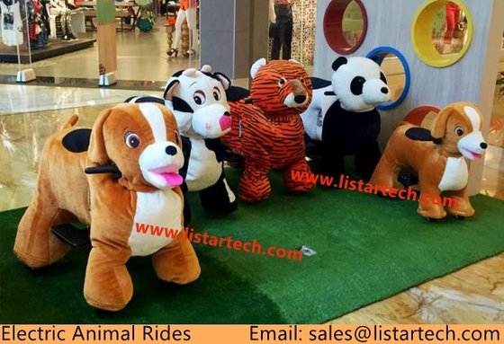 China battery powered ride on animal electric plush toys Electric Ride on Amusement Toys supplier
