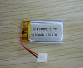 451730 180mAh small size li-polymer lithium ion polymer batteries