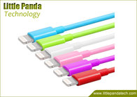 China MFI Certified TPE Data Cable for iPhone 5 USB Data Cable 7 Colors Quick Transfer USB Cable