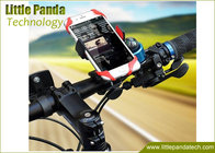 Promotional rotatable cell phones smartphones bike phone mount with silicone strap