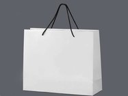 bulk wholesale recycled cheap custom logo printing c1s art paper shopping bag with twisted handles