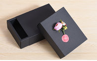 Kraft gift brown cardboard box packaging with custom logo printing,paper drawer boxes,custom box with logo printing