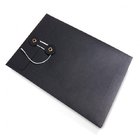 custom business file envelope with button and string closure tie file kraft paper bag envelope