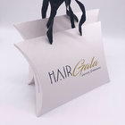 Virgin Hair extensions packaging paper pillow box,quality custom hair extension boxes in China
