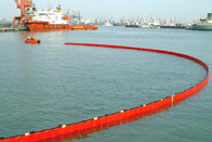 WGV1000 Containment Boom PVC Rubber Solid Float Oil Barrier Contain Boom Stop pollution Fence Sea