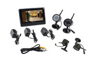 7 inch 4CH digital ip wireless security camera with DVR system and video