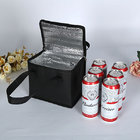 Imprinted Giveaways Low Price cooler bag, insulated grocery bag has a square zipper top,reusable  ice box