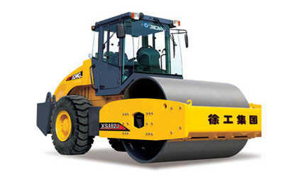 China XS183J  XCMG’s 18 tons single drum mechanical drive vibratory road rollers supplier