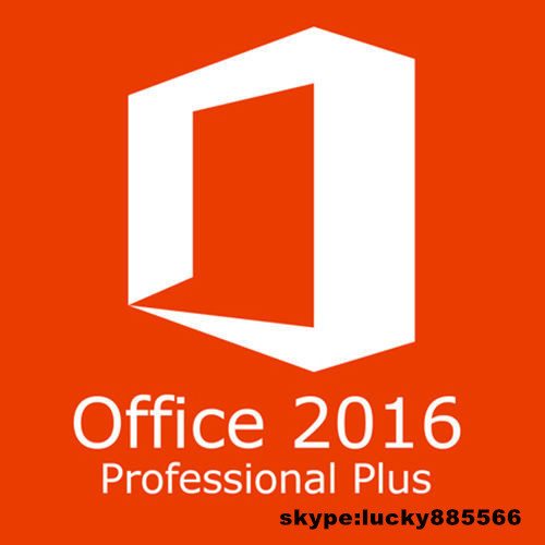 Office2016 Professional Plus Original 2016 32/64 Bit product key license for PC