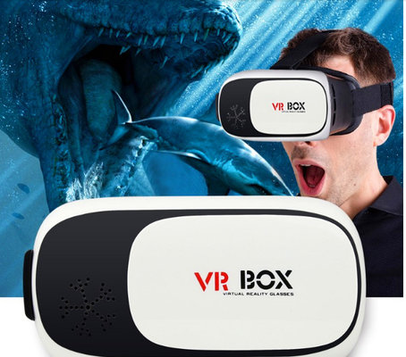 China 2016 Hot Selling Virtual Reality Glasses Case Plastic Google Cardboard 3D VR BOX 2.0 Adjustable 3D VR supplier