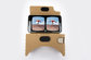 DIY google cardboard Virtual Reality 3d vr Mobile Phone 3D Viewing Glasses vr cardboard For 4-6&quot; supplier