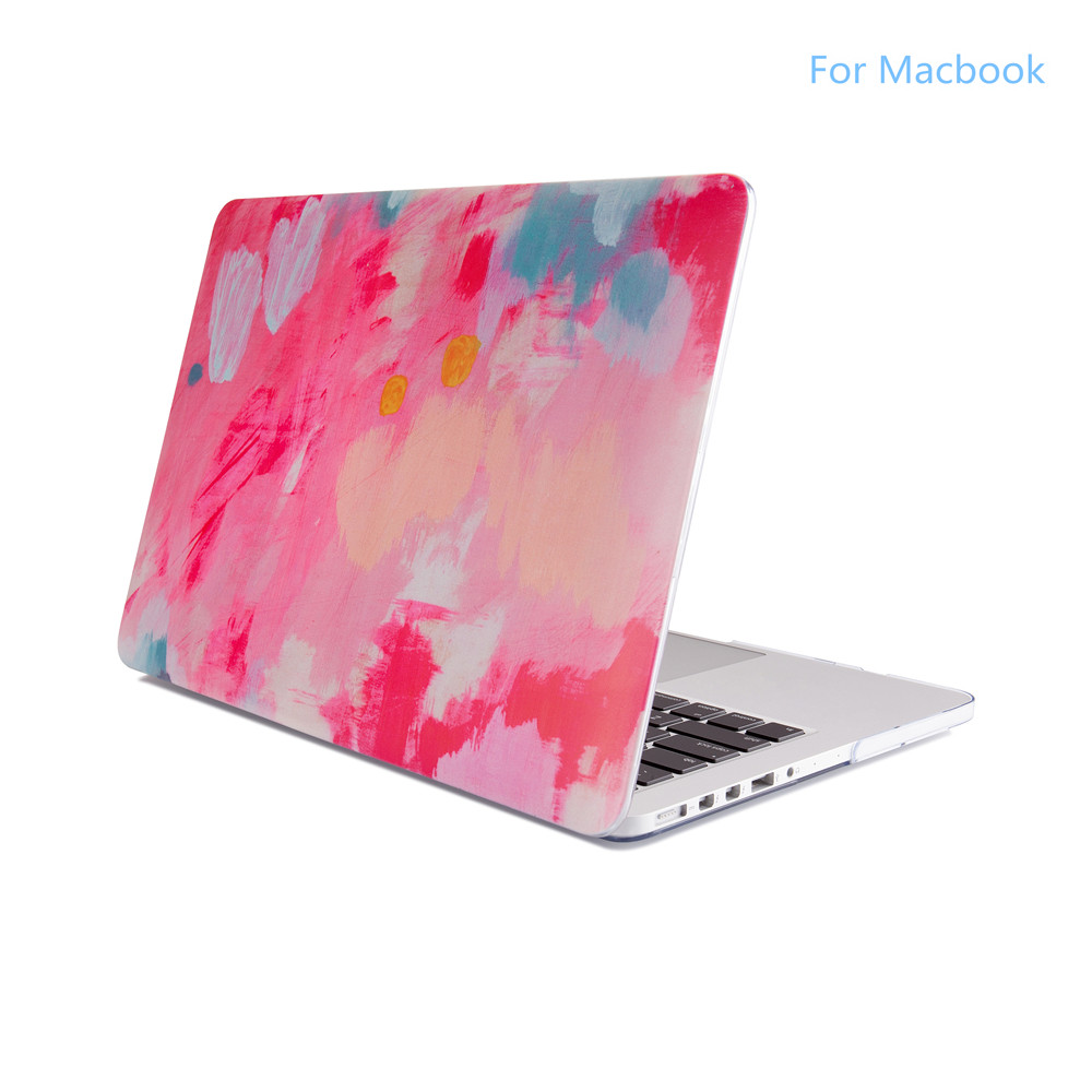 Print abstract painted New pink pattern,for Macbook case Air/pro11"12-inch shell,for Notebook Case shell
