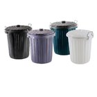 Plastic Small Trash Can Wastebasket Garbage Container Bin for Bathrooms