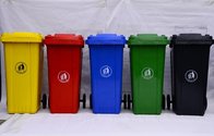 Standing Various Colors Plastic Garbage Waste Container