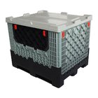 Heavy Duty HDPE Large Solid Stackable Plastic Pallet Box for Auto Parts