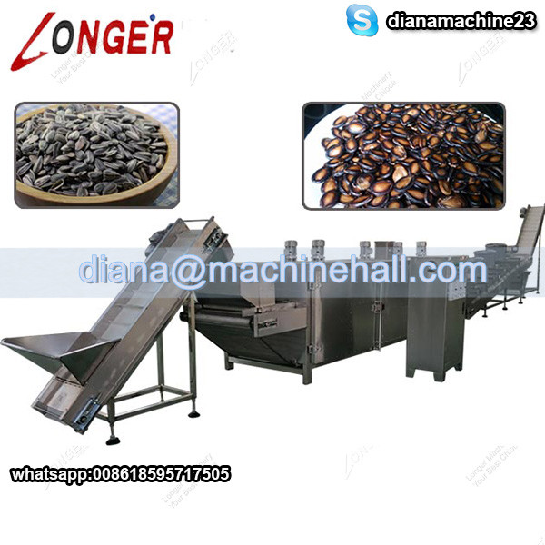Commercial Melon Seeds Sunflower Seed Roaster Equipment Line Manufacturer in China