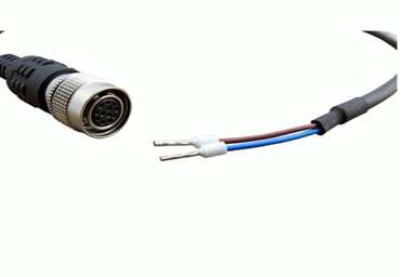 High Flex trigger I/O Hirose Cable for CCD Camera , Power Cable HR10A-10P-12S to Open