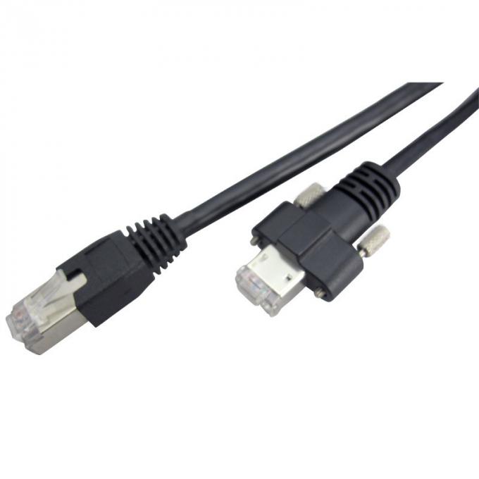 Gige Vision RJ45 Straight Gige Camera Cable Cat 6 SSTP Network Wire 8Pin High Flex