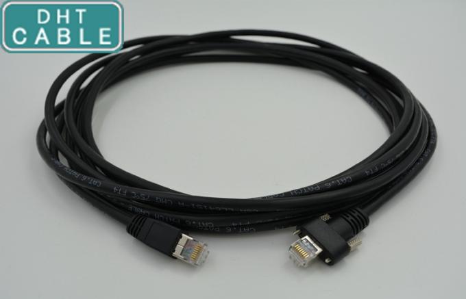 Gige Vision RJ45 Straight Gige Camera Cable Cat 6 SSTP Network Wire 8Pin High Flex