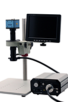 HD Digital Microscope Camera With Crosshairs and Moving Horizontal and Vertical Hairlines