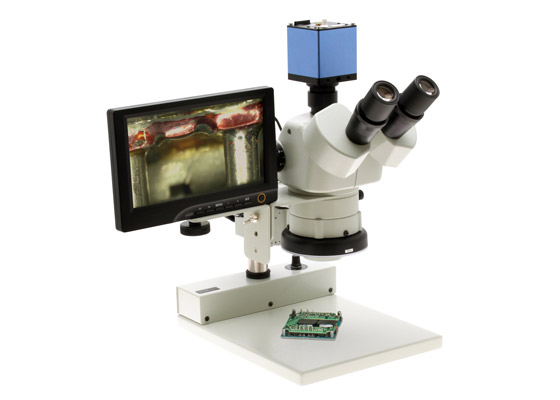 1080P HD Microscope Camera with Build-in Measurement software No Computer Need Save Much Cost