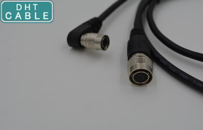 Machine Vision Hirose Cable With HRS Series Connector To D - SUB Or HD Connector