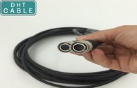 China Ultra Flex Hirose Cable For Industrial Analog Camera With HR10A Hirose Connector distributor