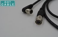China Durable HRS Series Connector Hirose Power Cable Industrial Grade In Black distributor