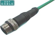 China M8 Molding Circular Connect Water-Resistant Cable 3Pin 4pin 5pin Plug Cables distributor