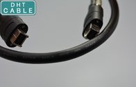 China Customized IEEE 1394B Firewire Cable with Thumbscrew Lock Alloy Connector 3.28 Fts distributor