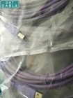 China Purple 5 Pin USB 2.0 High Flex Cable Straight A to Straight B with Copper Material distributor