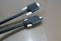 China Industrial Camera 9 Pin to 6 Pin IEEE 1394 Firewire Cable with Screw Lock 14.8fts distributor