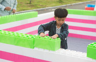 Eco friendly plastic PP pipe game large building block for baby oversized building blocks building blocks deals