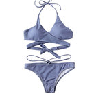 Your design labels OEM bikini Manufacturer latex swimsuit Hot Sale custom print swimsuit Women High Cut Swimwear
