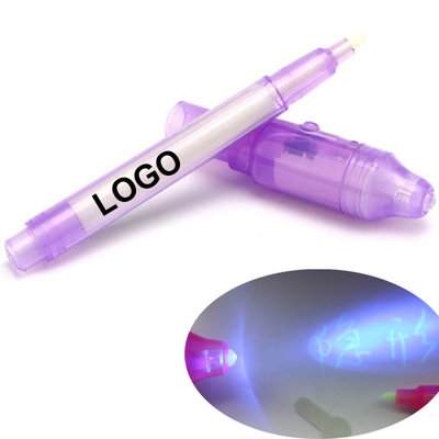 China Colorful UV Invisible Light Pen Money detector Pen Logo Customized supplier