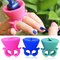 Colorful Hand Free Silicine Nail Oil Bottle Holder Logo customized supplier