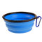 Promotional Colorful Portable Dog Bowl Silicone Folding Bowl Logo Customized supplier