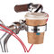 Stainless Bike Coffee Rack Cup Stand Bike Mug Holder  Logo Customized supplier